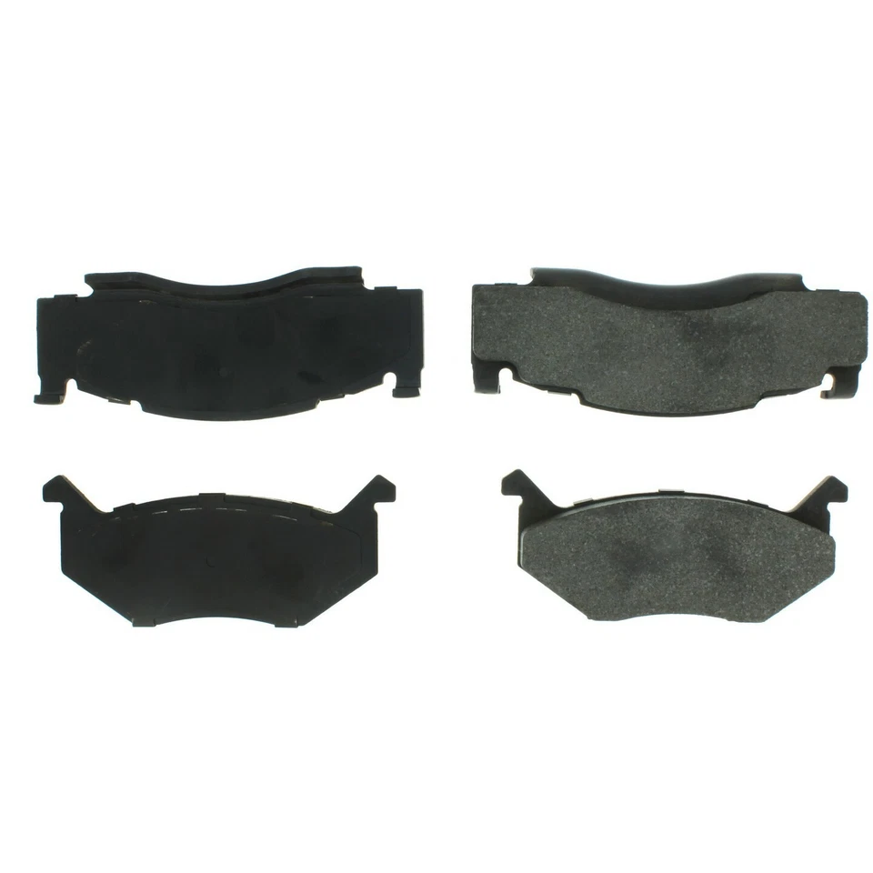 半金属盘式制动垫套装前中心适用于 1973 - 1976 年普利茅斯除尘器 — 第 2/3 张图片