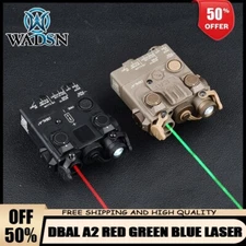 Tactical Airsoft DBAL-A2 Red Green Blue Laser White Light Hunting Weapon Lamp