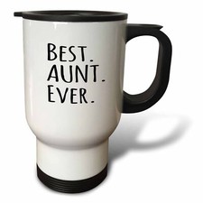 3dRose Best Aunt Ever - Family gifts for relatives and honorary Aunts and Great