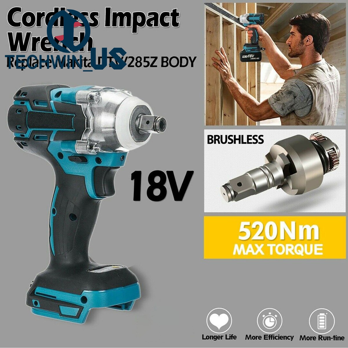 Makita Dtw285z Makita 285z Impact Wrench Cordless Impact Wrench