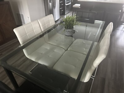 dining table set 6 chairs used