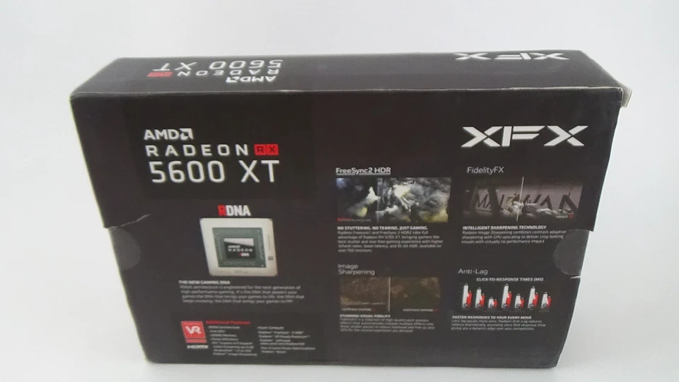 New XFX RX 5600 XT THICC II PRO-14GBPS 6GB Graphics Card (RX-56XT6DF46) - Image 2 of 4