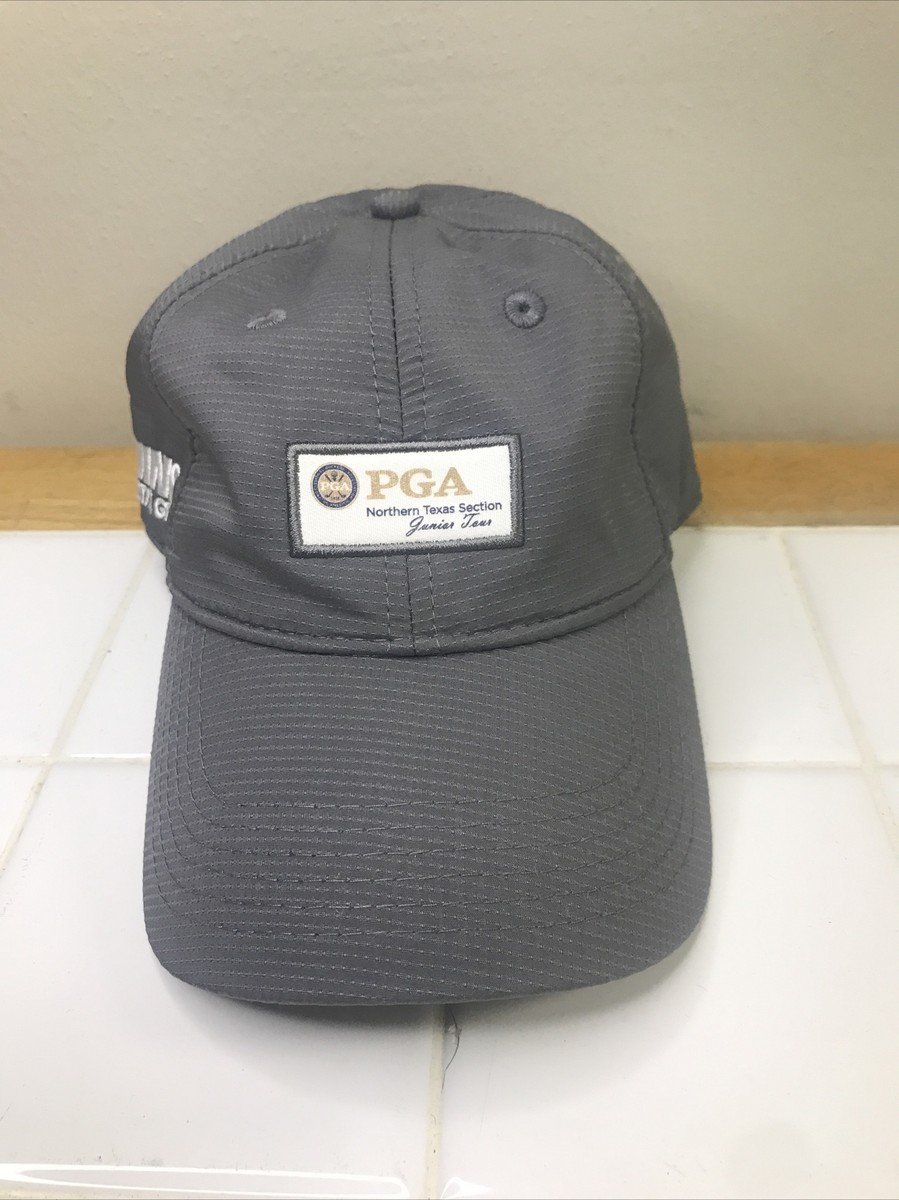 PGA Golf Northern Texas Section Junior Tour Gray Baseball Cap Hat