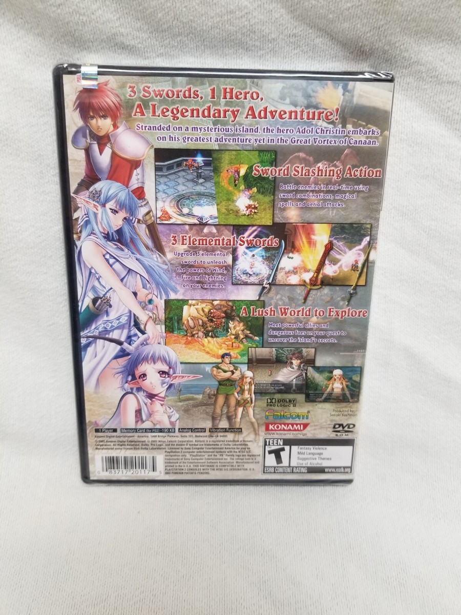Ys: The Ark of Napishtim (Sony PlayStation 2, 2005) for sale