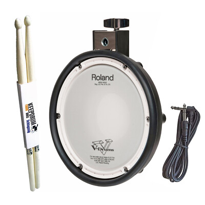 Roland PDX-8 V-Drum Pad Meash-Head Pad für E-Drum 10 Zoll + keepdrum Sticks
