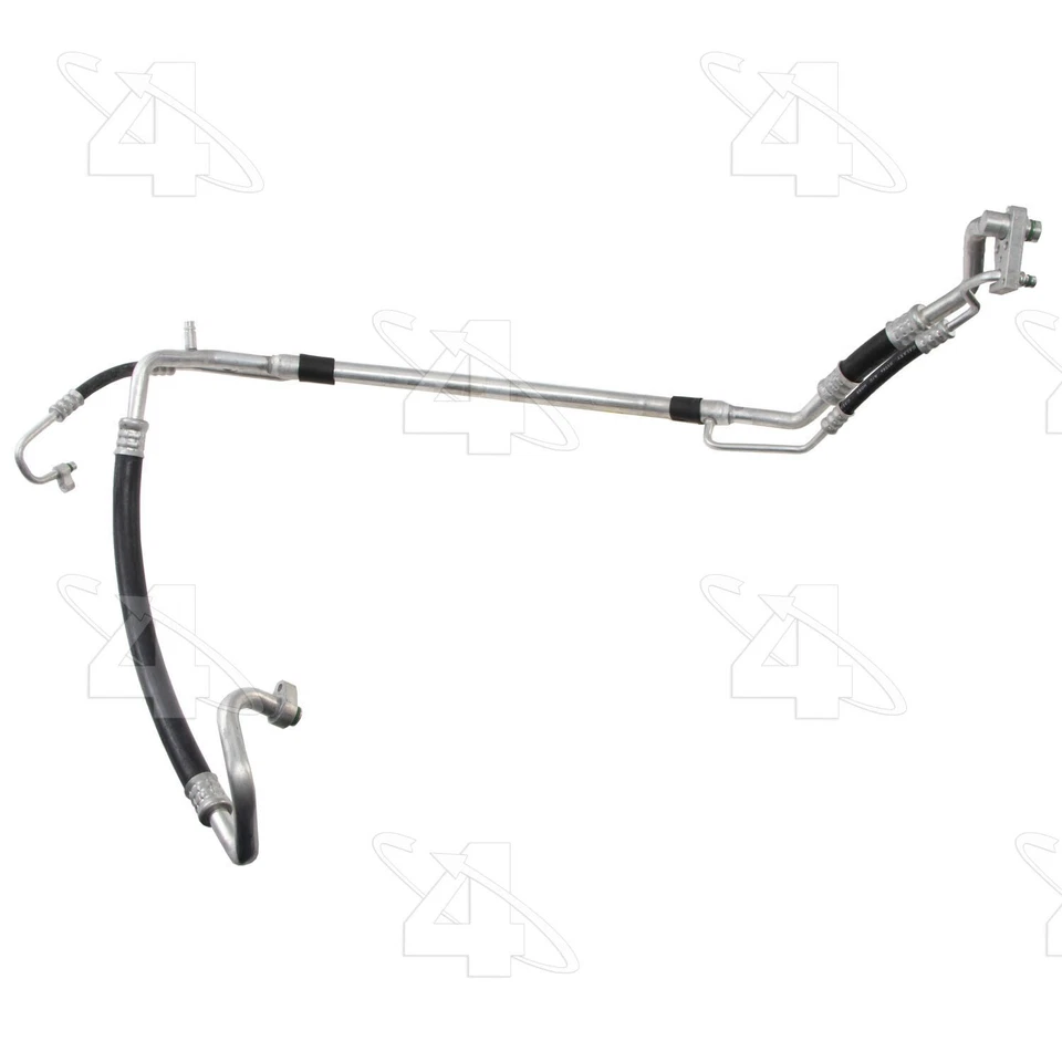 Conjunto de manguera de línea líquida y succión de aire acondicionado 4 estaciones para Hyundai Sonata 2015-2017 Foto 2 de 4