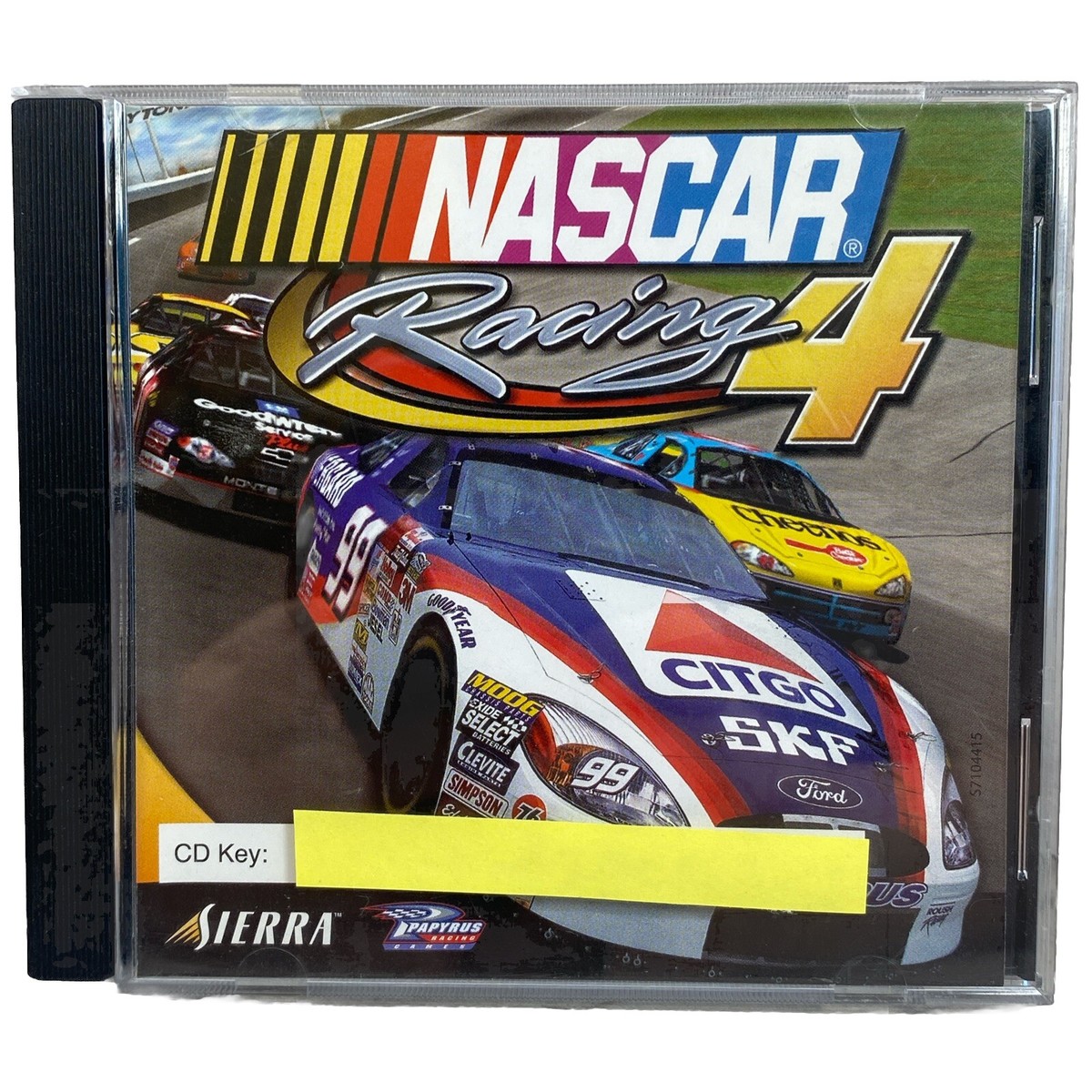 NASCAR Racing PC Driving 2001 Game Win95/98/ME CD-ROM (CIB, EXC