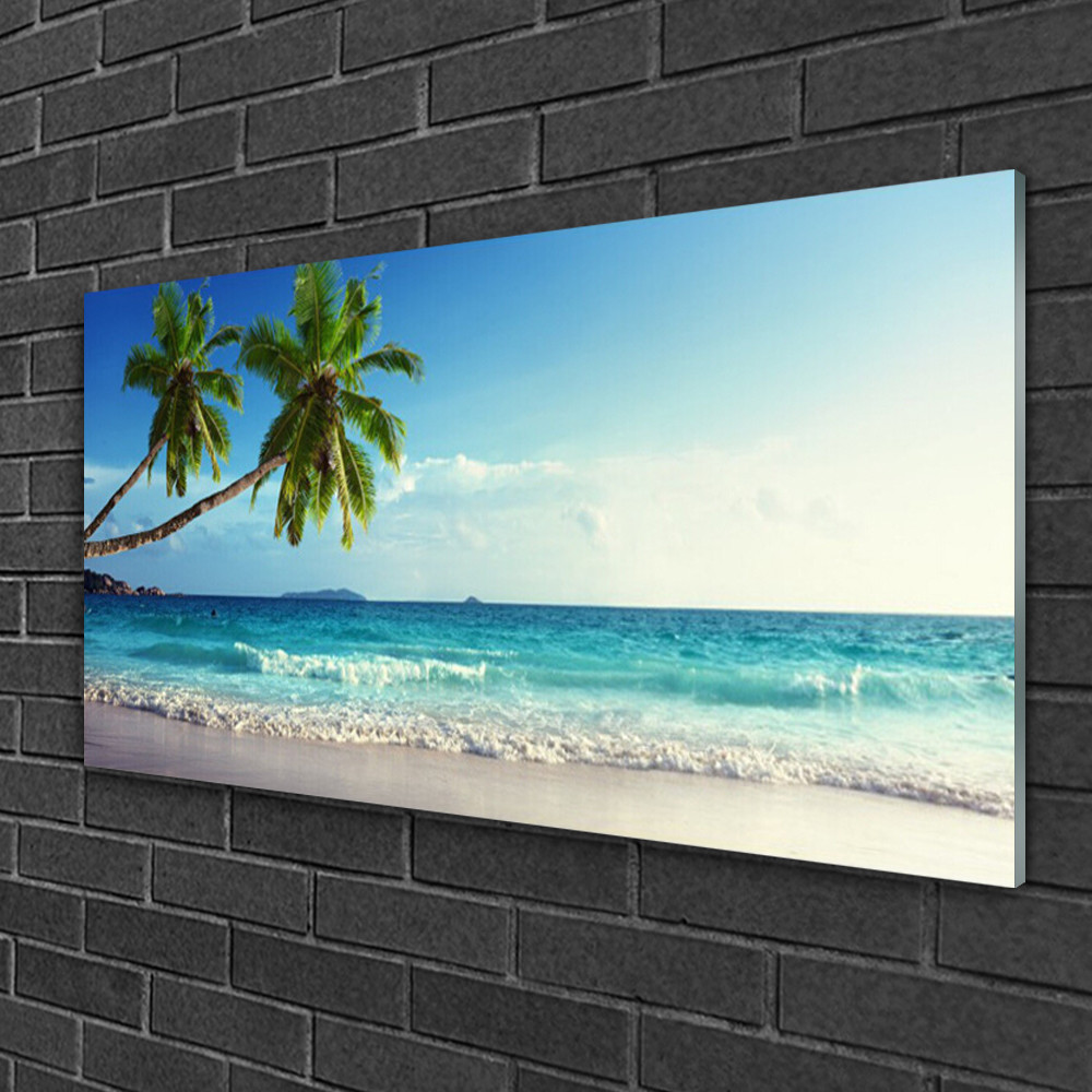 Tableau sur verre Image Impression 100x50 Paysage de mer exotique pour mur