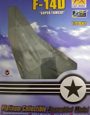 DIECAS ESCALA 1/72 AVION F-14D SUPER TOMCAT MARCA EASY MODEL - Imagen 1 de 4