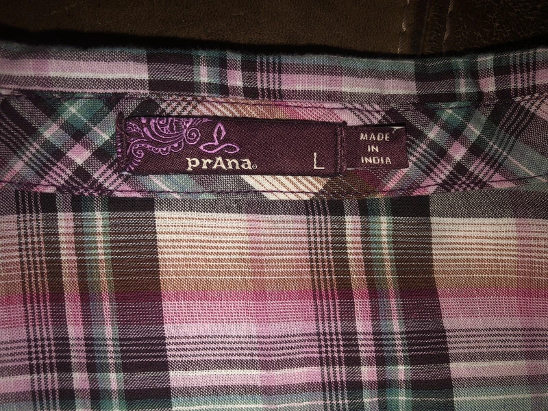 prana gina popover roll tab sleeves organic cotton shirt