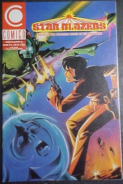 Star Blazers #2! Vf 1989 Comico