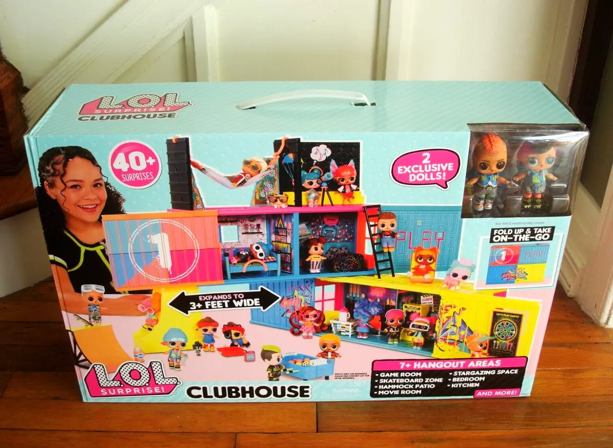  L.O.L. Surprise! Clubhouse Playset with 40+ Surprises