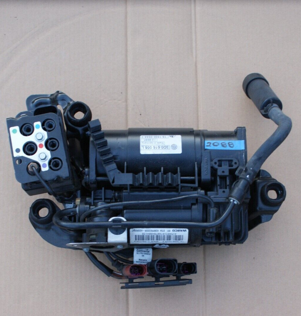 oem Bentley Continental Air Supply Unit SUSPENSION COMPRESSOR 3D0616005Q  *Core*