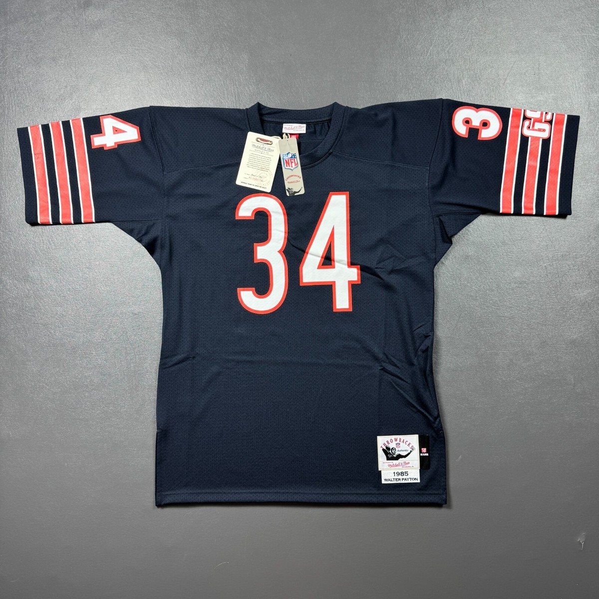 100% Authentic Walter Payton Mitchell & Ness 1985 Bears Jersey