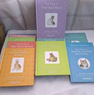 Set of 20 Cecily Parsley's Nursery Rhymes Beatrix Potter Warne