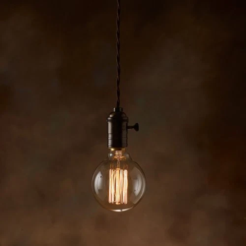 Bulbrite NOS40G30 40W Nostalgic G30 Edison Globe with Thread Filament Style - Image 2 of 4