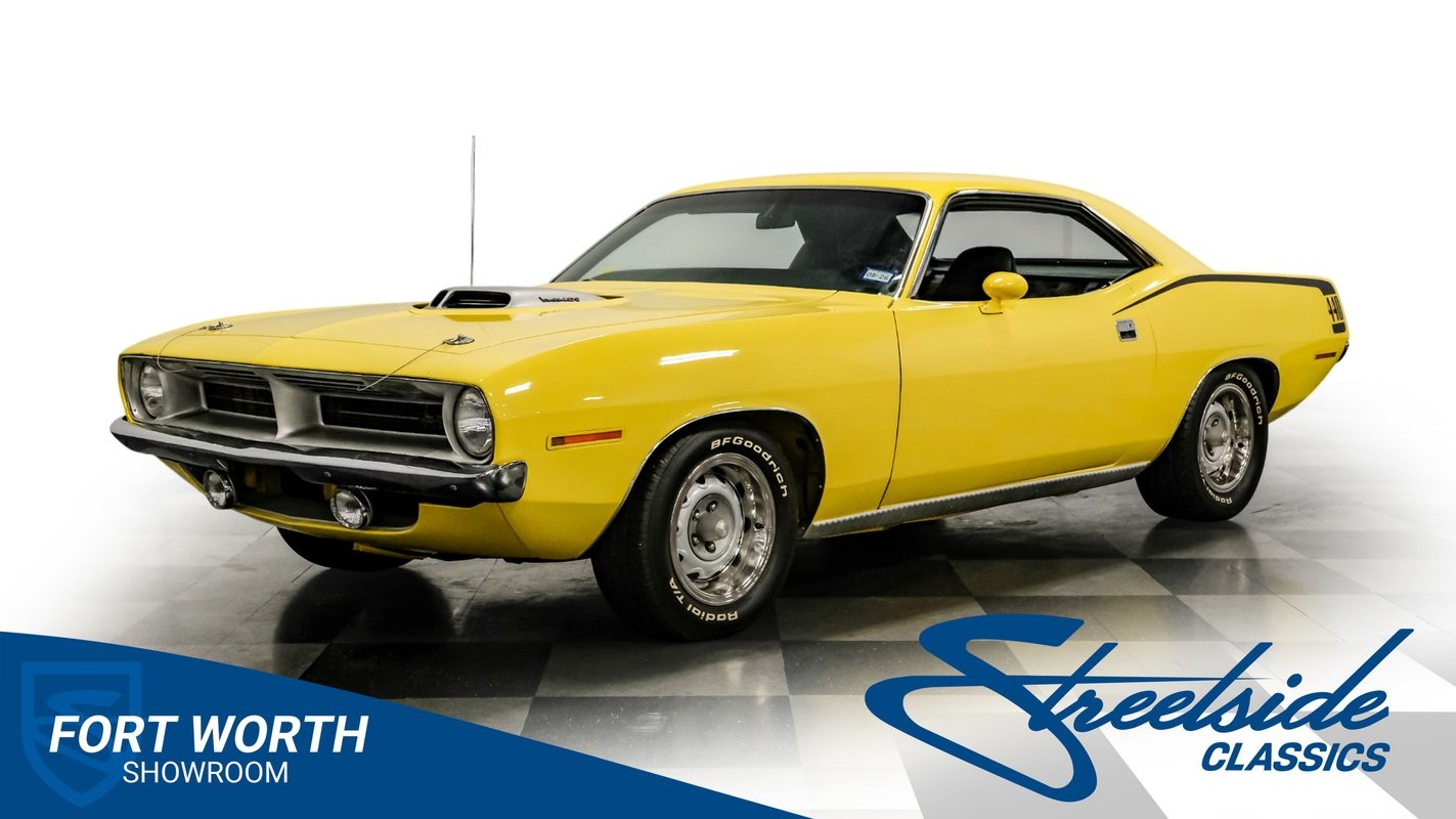 1970 Plymouth CUDA for sale in Fort Worth Texas
