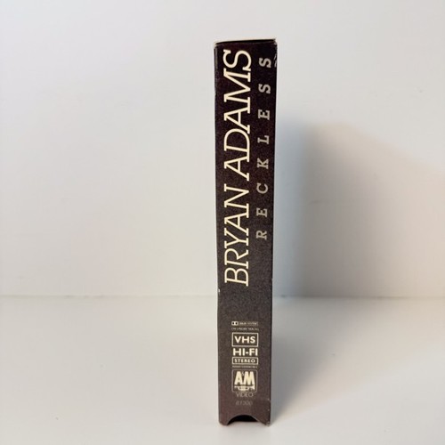 Bryan Adams~Reckless~Summer of '69~Heaven~Classic Rock~1984~VHS Film~gebraucht - Bild 2 von 8