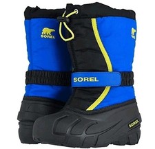 Sorel Flurry Winter Snow Insulated Unisex Kids Boots Size 8
