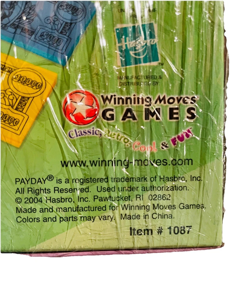 Pay Day 30th Anniversary Edition Board Game 2004 Hasbro Winning Move Complete VG - Image 4 of 4