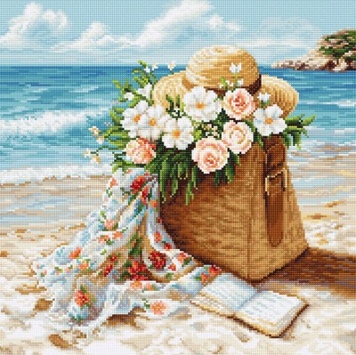 Azure Beach Kreuzstich Set ~ Luca S