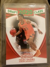 2020-21 Panini Contenders Draft Picks - 2020 Draft Class Isaac Okoro #6 Green...