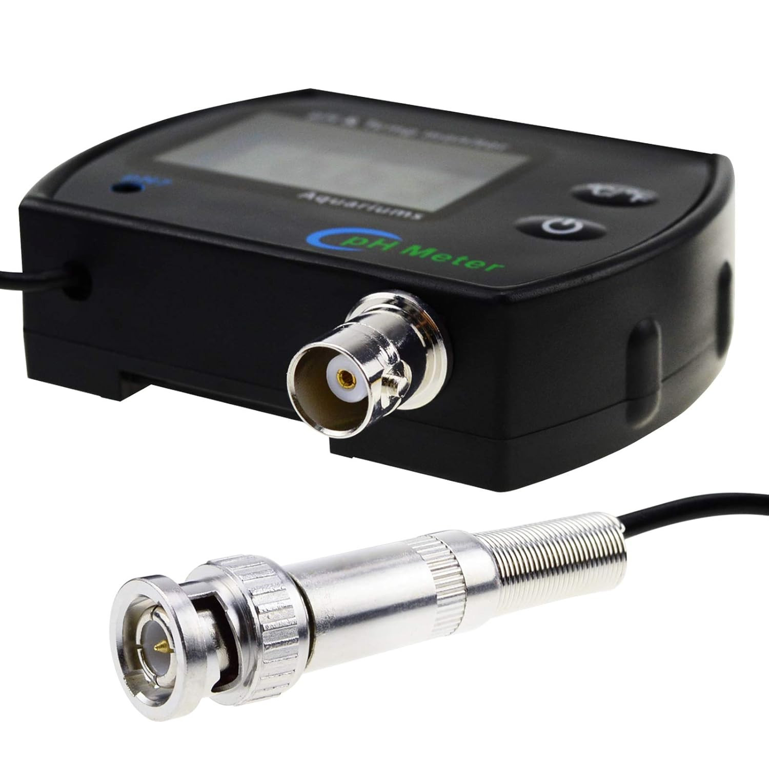 2 In 1 PH And Temperature Meter Water Quality Tester BNC Electrode ATC Monitor