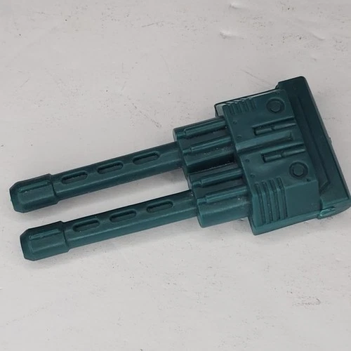 1990 Gi Joe Hammerhead Green Front Dual Gun Cannon Vehicle Part Hasbro