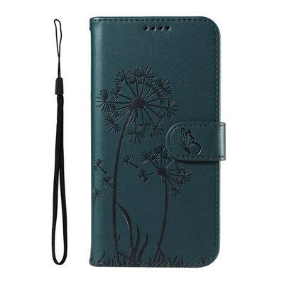 Handyhülle für Oppo Find X8 X9 Realme 15 14 C85 Pusteblume geprägt Wallet Case