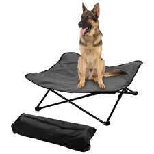 Elevated Dog Bed, Portable Raised Pet Cot for Outdoor and Indoor Folding Dog ...