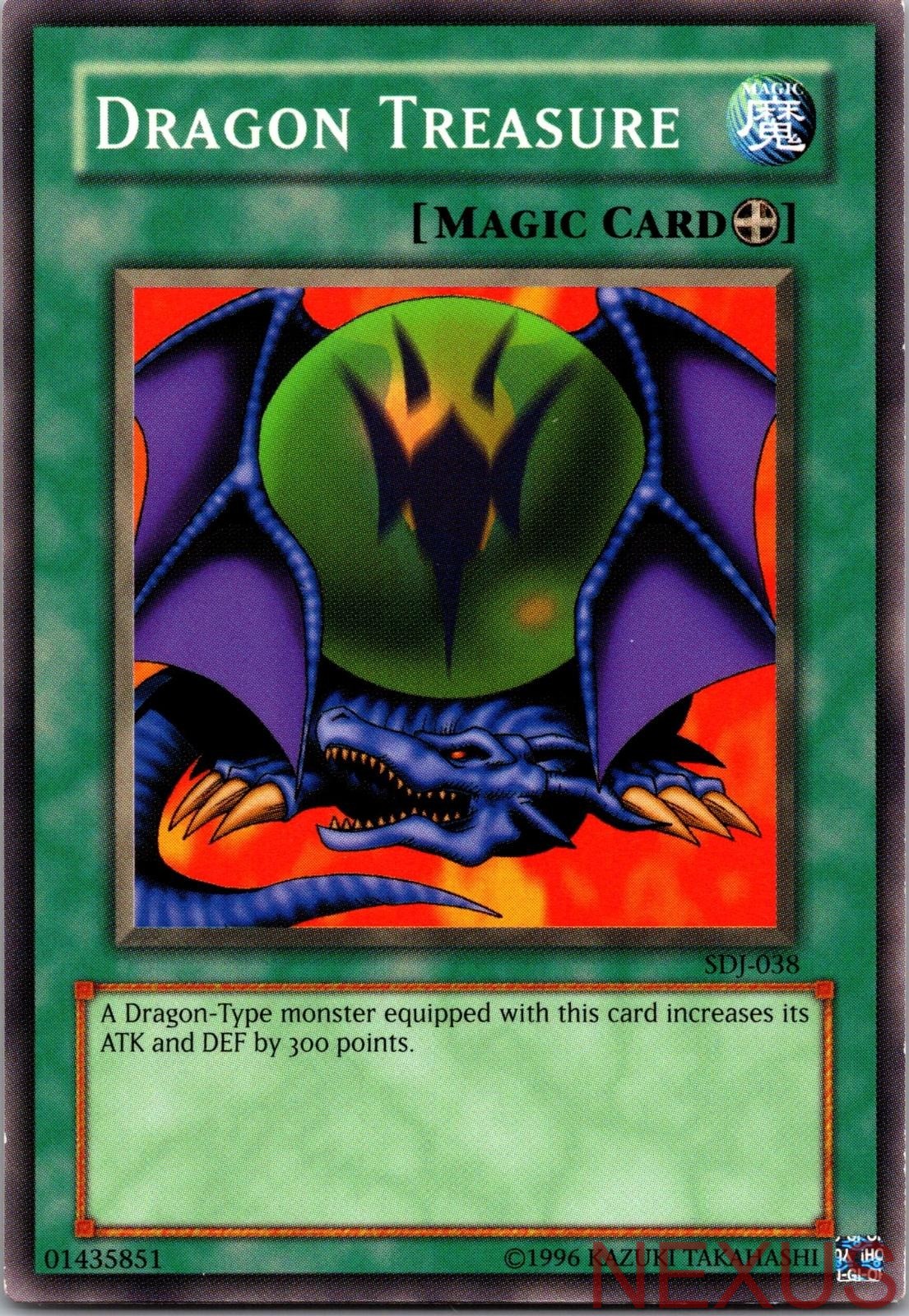 Dragon Treasure SDJ-038 Common Starter Deck: Joey Unlimited Near Mint