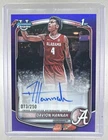 Davion Hannah 2025 Bowman Chrome #CPA-DH Purple Refractor 1st RC Auto /250