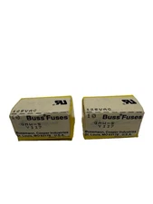 BUSSMAN GMW-5 Fast Acting Fuse 125VAC Box Of 10 LOT OF 2 BOXES NEW