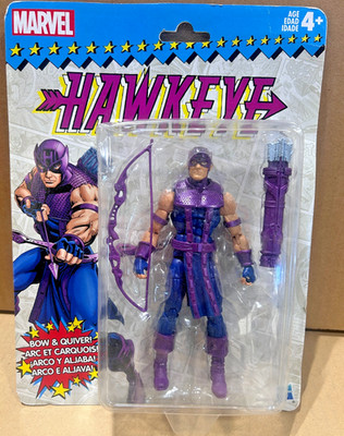 Hasbro  Retro - Hawkeye 6 inch Action Figure - HSE5533