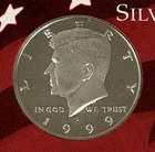 1999 ‘S’ Proof 90% Silver JFK Half Dollar *NO RESERVE!!!*