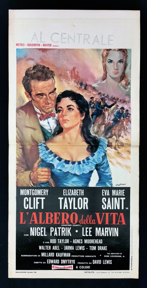 Locandina di L'albero della vita (1957)