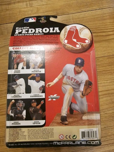 McFarlane Debut Dustin Pedroia Toys R Us Boston Red Sox Baseball MLB - Picture 4 of 4