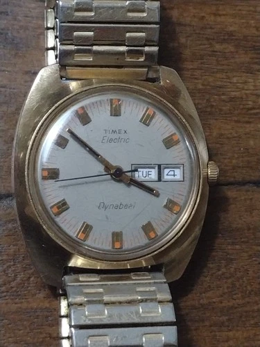 1970s Timex Dynabeat Electric Men's Vintage Watch BEAUTIFUL WATCH!