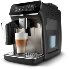 Philips 3300 Series Espresso Machine with LatteGo EP3347/90 Black Chrome Good
