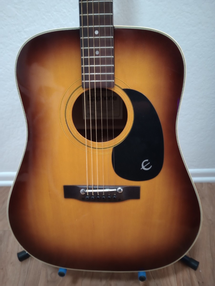 ギター Epiphone Texan USA Collection AN Epiphone Texan (USA Collection) - Vintage Sunburst – Dave's Guitar