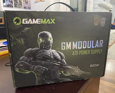 GAMEMAX GM Modular ATX Power Supply 800W GM 1050