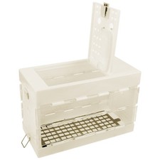  Gabbia per uccellini portatile per pappagallo piccolo cacatua trasporto da viaggio canarino