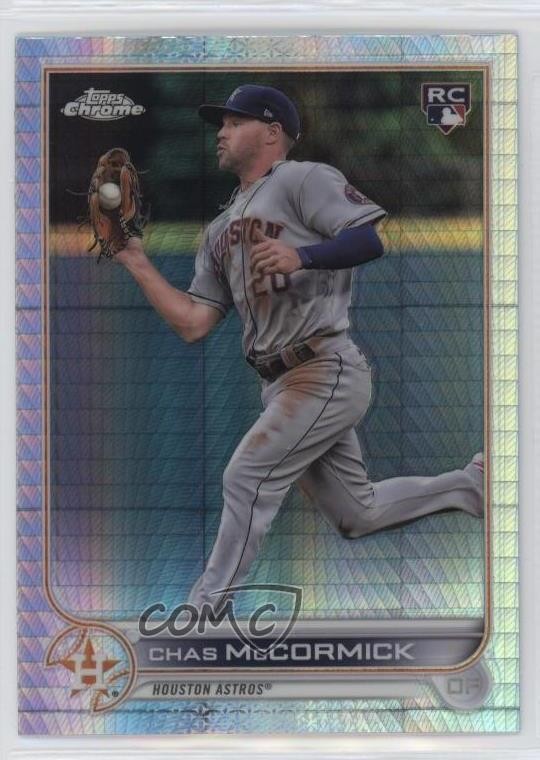 2022 Topps Chrome Sonic Prism Refractor Chas McCormick #43 05nu
