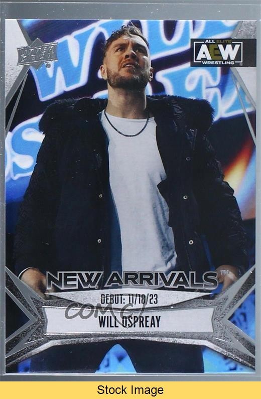 2023 Upper Deck AEW New Arrivals (Nov 18 2023) Will Ospreay #16 READ 0q9x