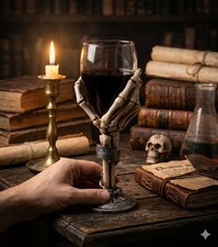 Calice in vetro gotic Nemesis Now