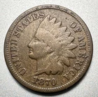 1870  INDIAN CENT  G/VG  KEY DATE #2179