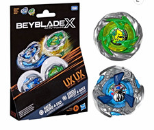 Takara Tomy Beyblade X UX-03 Circle Ghost 4-60LR Hack Viking 4-550 Set