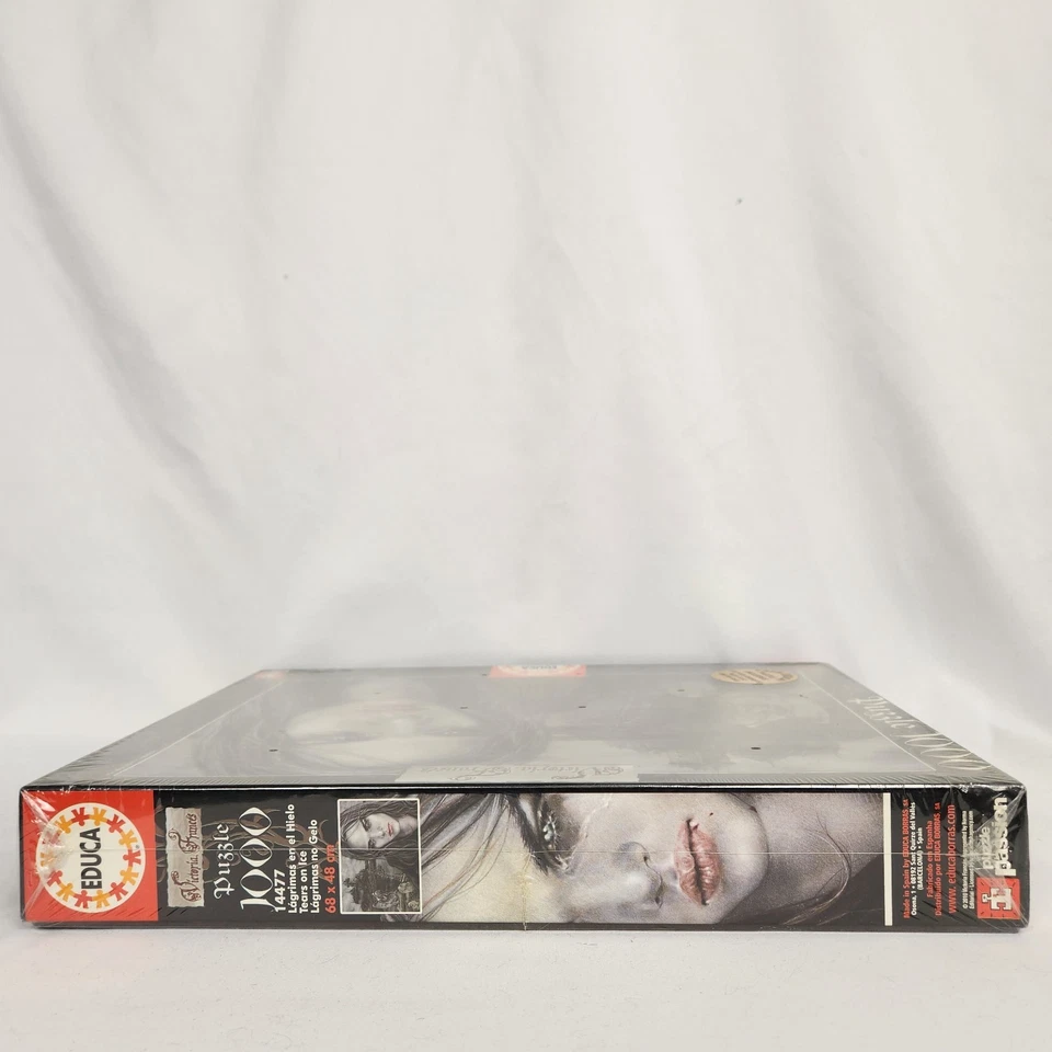 Sealed Educa Puzzle Victoria Frances "Tears on Ice" 14477 1000 pc Gothic Rare - Image 4 of 4