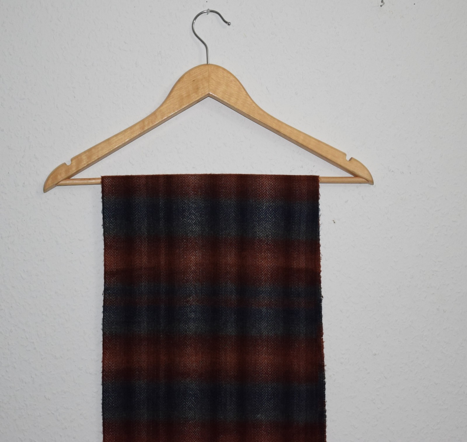 Elegant Herringbone Striped Winter Scarf Kashmir image 4