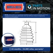 CV Joint Boot fits DAEWOO TACUMA U100 Front Outer 1.8 2.0 00 to 04 C.V. B&B New